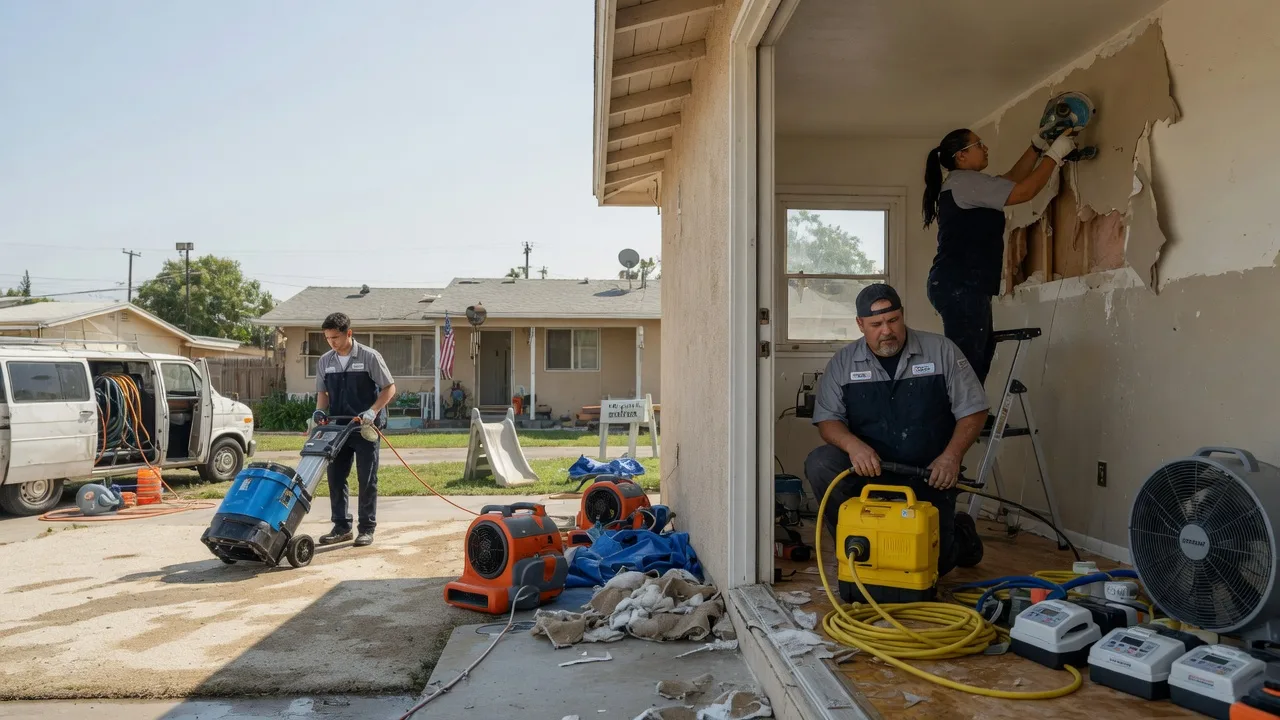 Water Damage Restoration in Rufe, OK near me